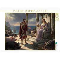 CALVENDO Puzzle Odysseus bei der Zauberin Circe 1000 Teile Lege-Größe 64x48cm Foto-Puzzle für glückliche Stunden von Calvendo Puzzle