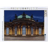 CALVENDO Puzzle "Ohne Sorge" wurde 1745-1747 im Auftrag Friedrichs des Großen als Schloss Sanssouci errichtet. 1000 Teile Lege-Größe 64x48cm Foto-Pu von Calvendo Puzzle