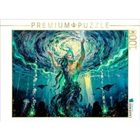 CALVENDO Puzzle Okeanos Griechischer Urtitan der unendlichen Meere 1000 Teile Lege-Größe 64x48cm Foto-Puzzle für glückliche Stunden von Calvendo Puzzle
