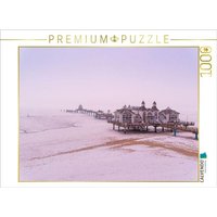 CALVENDO Puzzle Ostseebad Sellin im Winter 1000 Teile Lege-Größe 64x48cm Foto-Puzzle für glückliche Stunden von Calvendo Puzzle