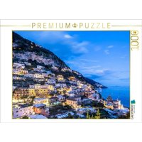 CALVENDO Puzzle POSITANO Bezaubernde Abenddämmerung 1000 Teile Lege-Größe 64x48cm Foto-Puzzle für glückliche Stunden von Calvendo Puzzle