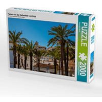 CALVENDO Puzzle Palmen vor der Kathedrale von Ibiza 2000 Teile Puzzle quer 2000 Teile Lege-Größe 90 × 67 cm Foto-Puzzle für glückliche Stunden CALVENDO Puzzle Palmen vor der Kathedrale von Ibiza 2000 Teile Puzzle quer 2000 Teile Lege-Größe 90 × 67 cm Foto-Puzzle für glückliche Stunden von Calvendo Puzzle