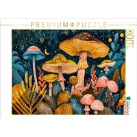CALVENDO Puzzle Pastel Pilzzauber und kleiner Fuchs 1000 Teile Lege-Größe 64x48cm Foto-Puzzle für glückliche Stunden von Calvendo Puzzle