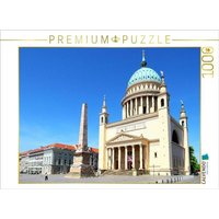 CALVENDO Puzzle Potsdam, Nikolaikirche und Obelisk am Alten Markt 1000 Teile Lege-Größe 64x48cm Foto-Puzzle für glückliche Stunden von Calvendo Puzzle
