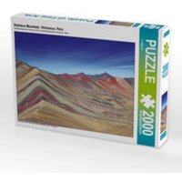 CALVENDO Puzzle Rainbow Mountain, Vinicunca, Peru 2000 Teile Puzzle quer 2000 Teile Lege-Größe 90 × 67 cm Foto-Puzzle für glückliche Stunden CALVENDO Puzzle Rainbow Mountain, Vinicunca, Peru 2000 Teile Puzzle quer 2000 Teile Lege-Größe 90 × 67 cm Foto-Puzzle für glückliche Stunden von Calvendo Puzzle