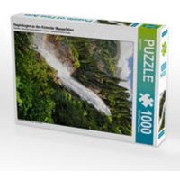 CALVENDO Puzzle Regenbogen an den Krimmler Wasserfällen 1000 Teile Lege-Größe 48 x 64 cm Foto-Puzzle Bild von Anja Frost von Calvendo Puzzle