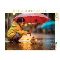 CALVENDO Puzzle Regentanz der Freundschaft 1000 Teile Lege-Größe 64x48cm Foto-Puzzle für glückliche Stunden von Calvendo Puzzle