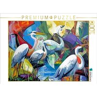CALVENDO Puzzle Reiherkolonie 1000 Teile Lege-Größe 64x48cm Foto-Puzzle für glückliche Stunden von Calvendo Puzzle
