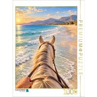 CALVENDO Puzzle Reiten auf Kreta 1000 Teile Lege-Größe 64 × 48 cm Foto-Puzzle für glückliche Stunden von Calvendo Puzzle