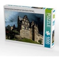 CALVENDO Puzzle Renaissanceschloss Kranichfeld der Fürsten Reuß in Thüringen 1000 Teile Lege-Größe 64 x 48 cm Foto-Puzzle Bild von Flori0 von Calvendo Puzzle