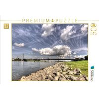 CALVENDO Puzzle Rheinbrücke Neuenkamp nach Homberg, Autobahn A 40 500 Teile Lege-Größe 48 × 36 cm Foto-Puzzle für Erwachsene CALVENDO Puzzle Rheinbrücke Neuenkamp nach Homberg, Autobahn A 40 500 Teile Lege-Größe 48 × 36 cm Foto-Puzzle für Erwachsene von Calvendo Puzzle