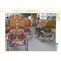 CALVENDO Puzzle Rikschas 1000 Teile Lege-Größe 64x48cm Foto-Puzzle für glückliche Stunden CALVENDO Puzzle Rikschas 1000 Teile Lege-Größe 64x48cm Foto-Puzzle für glückliche Stunden von Calvendo Puzzle