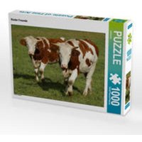 CALVENDO Puzzle Rinder Freunde 1000 Teile Lege-Größe 64 x 48 cm Foto-Puzzle Bild von kattobello CALVENDO Puzzle Rinder Freunde 1000 Teile Lege-Größe 64 x 48 cm Foto-Puzzle Bild von kattobello von Calvendo Puzzle
