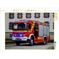 CALVENDO Puzzle Rosenbauer HLF 20 FF Meiningen 1000 Teile Lege-Größe 64x48cm Foto-Puzzle für glückliche Stunden von Calvendo Puzzle