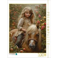 CALVENDO Puzzle Rosige Reitabenteuer 1000 Teile Lege-Größe 64x48cm Foto-Puzzle für glückliche Stunden von Calvendo Puzzle