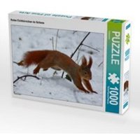 CALVENDO Puzzle Rotes Eichhörnchen im Schnee 1000 Teile Lege-Größe 64 x 48 cm Foto-Puzzle Bild von Kattobello CALVENDO Puzzle Rotes Eichhörnchen im Schnee 1000 Teile Lege-Größe 64 x 48 cm Foto-Puzzle Bild von Kattobello von CALVENDO Verlag GmbH