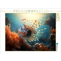 CALVENDO Puzzle Rotfeuerfisch 1000 Teile Lege-Größe 64x48cm Foto-Puzzle für glückliche Stunden von CALVENDO Verlag GmbH