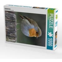 CALVENDO Puzzle Rotkehlchen 1000 Teile Lege-Größe 48 x 64 cm Foto-Puzzle Bild von Dieter-M. Wilczek von Calvendo