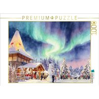 CALVENDO Puzzle Rovaniemi in Finnland 1000 Teile Lege-Größe 64x48cm Foto-Puzzle für glückliche Stunden von Calvendo Puzzle
