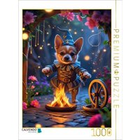 CALVENDO Puzzle Rumpelstilzchen-Hundewelpe 1000 Teile Lege-Größe 64x48cm Foto-Puzzle für glückliche Stunden von Calvendo Puzzle