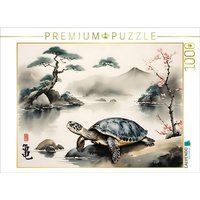 CALVENDO Puzzle Schildkröte - Jahrhunderte in einem Schritt 1000 Teile Lege-Größe 64x48cm Foto-Puzzle für glückliche Stunden von Calvendo Puzzle
