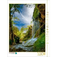 CALVENDO Puzzle Schleierfälle 1000 Teile Lege-Größe 64x48cm Foto-Puzzle für glückliche Stunden von Calvendo Puzzle
