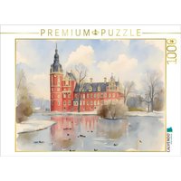 CALVENDO Puzzle Schloss Muskau 1000 Teile Lege-Größe 64x48cm Foto-Puzzle für glückliche Stunden von Calvendo Puzzle