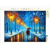 CALVENDO Puzzle Schnee im Park mit Laternen 2000 Teile Lege-Größe 90x67cm Foto-Puzzle für glückliche Stunden CALVENDO Puzzle Schnee im Park mit Laternen 2000 Teile Lege-Größe 90x67cm Foto-Puzzle für glückliche Stunden von Calvendo Puzzle