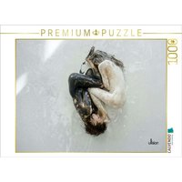 CALVENDO Puzzle Schwarzweiß - Yin Yang 1000 Teile Lege-Größe 64x48cm Foto-Puzzle für glückliche Stunden von Calvendo Puzzle