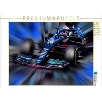 CALVENDO Puzzle Sebastian Vettel aus dem deutschen Heppenheim gewann vier Weltmeisterschaften und hofft mit Aston Martin auf einen weiteren WM-Titel. von CALVENDO Verlag GmbH