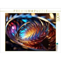 CALVENDO Puzzle Selbstähnlichkeit in einer Pflanzenform - Fraktal in 3D 1000 Teile Lege-Größe 64x48cm Foto-Puzzle für glückliche Stunden von Calvendo Puzzle