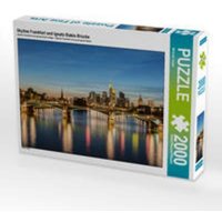 CALVENDO Puzzle Skyline Frankfurt und Ignatz-Bubis-Brücke 2000 Teile Puzzle quer 2000 Teile Lege-Größe 90 × 67 cm Foto-Puzzle für glückliche Stunden CALVENDO Puzzle Skyline Frankfurt und Ignatz-Bubis-Brücke 2000 Teile Puzzle quer 2000 Teile Lege-Größe 90 × 67 cm Foto-Puzzle für glückliche Stunden von Calvendo Puzzle