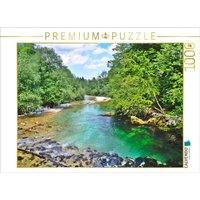 CALVENDO Puzzle Smaragdgrüne Savica 1000 Teile Lege-Größe 64x48cm Foto-Puzzle für glückliche Stunden CALVENDO Puzzle Smaragdgrüne Savica 1000 Teile Lege-Größe 64x48cm Foto-Puzzle für glückliche Stunden von CALVENDO Verlag GmbH
