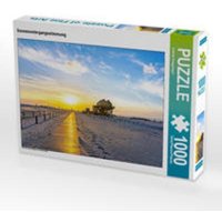 CALVENDO Puzzle Sonnenuntergangsstimmung 1000 Teile Lege-Größe 64x48cm Foto-Puzzle für glückliche Stunden von Calvendo Puzzle