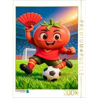 CALVENDO Puzzle Spanische Tomate zeigt humorvolle Fußballpower in lebendiger Stadionszene 2000 Teile Lege-Größe 90x67cm Foto-Puzzle für glückliche Stunden CALVENDO Puzzle Spanische Tomate zeigt humorvolle Fußballpower in lebendiger Stadionszene 2000 Teile Lege-Größe 90x67cm Foto-Puzzle für glückliche Stunden von CALVENDO Verlag GmbH