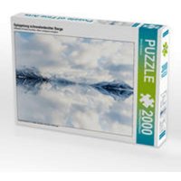 CALVENDO Puzzle Spiegelung schneebedeckter Berge 2000 Teile Puzzle quer 2000 Teile Lege-Größe 90 × 67 cm Foto-Puzzle für glückliche Stunden CALVENDO Puzzle Spiegelung schneebedeckter Berge 2000 Teile Puzzle quer 2000 Teile Lege-Größe 90 × 67 cm Foto-Puzzle für glückliche Stunden von Calvendo Puzzle