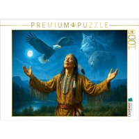 CALVENDO Puzzle Spirituelle indianische Reise 1000 Teile Lege-Größe 64x48cm Foto-Puzzle für glückliche Stunden von Calvendo Puzzle