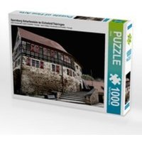 CALVENDO Puzzle Spornburg Scharfenstein im Eichsfeld/Thüringen 1000 Teile Lege-Größe 64 x 48 cm Foto-Puzzle Bild von Flori0 von xxx