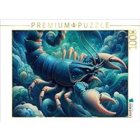 CALVENDO Puzzle Sternzeichen Skorpion der Tiefen 1000 Teile Lege-Größe 64x48cm Foto-Puzzle für glückliche Stunden von Calvendo Puzzle