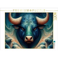 CALVENDO Puzzle Sternzeichen Stier der Elemente 1000 Teile Lege-Größe 64x48cm Foto-Puzzle für glückliche Stunden von Calvendo Puzzle