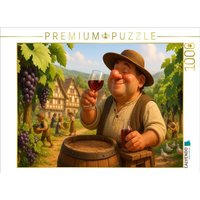 CALVENDO Puzzle Stolzer Winzer 1000 Teile Lege-Größe 64x48cm Foto-Puzzle für glückliche Stunden CALVENDO Puzzle Stolzer Winzer 1000 Teile Lege-Größe 64x48cm Foto-Puzzle für glückliche Stunden von Calvendo Puzzle