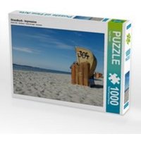 CALVENDO Puzzle Strandkorb - Impression 1000 Teile Lege-Größe 64 x 48 cm Foto-Puzzle Bild von Tanja Riedel CALVENDO Puzzle Strandkorb - Impression 1000 Teile Lege-Größe 64 x 48 cm Foto-Puzzle Bild von Tanja Riedel von Calvendo Puzzle