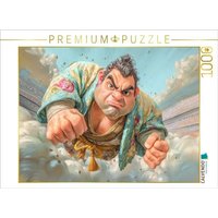 CALVENDO Puzzle Sumoringer Karikaturen 1000 Teile Lege-Größe 64x48cm Foto-Puzzle für glückliche Stunden von Calvendo Puzzle