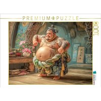 CALVENDO Puzzle Sumoringer Karikaturen 1000 Teile Lege-Größe 64x48cm Foto-Puzzle für glückliche Stunden von Calvendo Puzzle