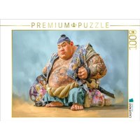CALVENDO Puzzle Sumoringer Karikaturen 1000 Teile Lege-Größe 64x48cm Foto-Puzzle für glückliche Stunden von Calvendo Puzzle