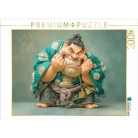 CALVENDO Puzzle Sumoringer Karikaturen 2000 Teile Lege-Größe 90x67cm Foto-Puzzle für glückliche Stunden von Calvendo Puzzle