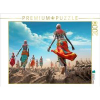 CALVENDO Puzzle Surrealismus trifft Massai-Kultur 2000 Teile Lege-Größe 90x67cm Foto-Puzzle für glückliche Stunden von Calvendo Puzzle