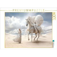 CALVENDO Puzzle Surrealismus trifft Pferdefans 1000 Teile Lege-Größe 64x48cm Foto-Puzzle für glückliche Stunden von Calvendo Puzzle