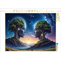 CALVENDO Puzzle Synthese: "Am Ende fügen sich alle Fragen zu einem einzigen Bild zusammen." 1000 Teile Lege-Größe 64x48cm Foto-Puzzle für glückliche von Calvendo Puzzle