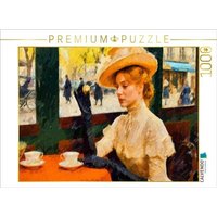 CALVENDO Puzzle Tänzerinnen waren ein beliebtes Motiv für Edgar Degas, aber auch diese elegante Dame hätte ihn als Motiv gereizt. 1000 Teile Lege-Größe 64x48cm Foto-Puzzle für glückliche Stunden von Calvendo Puzzle